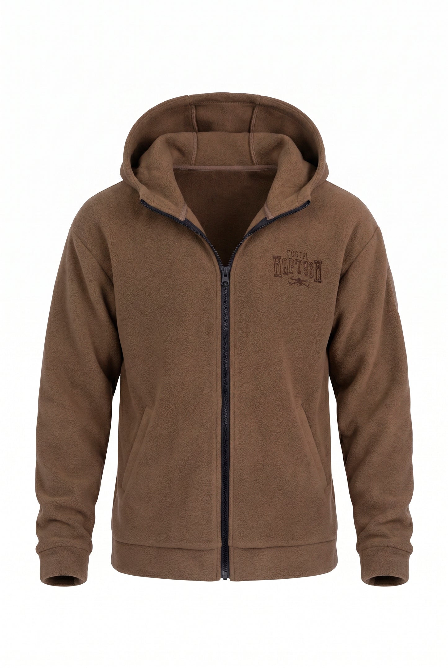 Zip-up hoodie Shelby Smoke