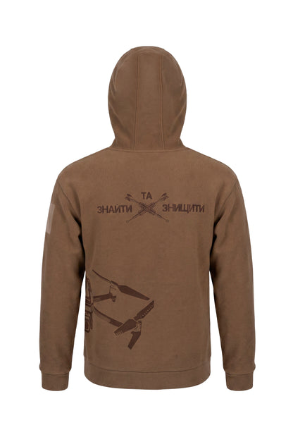 Zip-up hoodie Find and Destroy